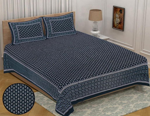 Bedsheets King Size with Pillow Covers (Elite 016